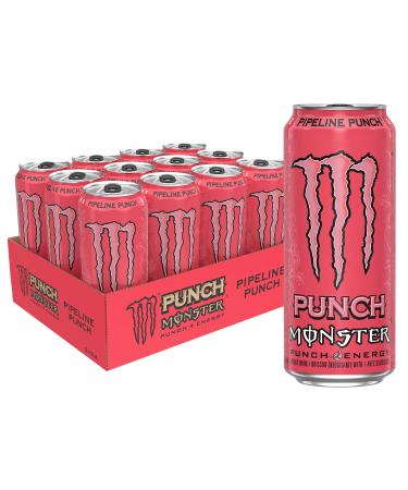 Monster Energy Punch Pipeline Punch 473mL Cans Pack of 12