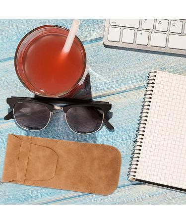Villcase Reading Glasses Case - Stylish Sunglasses Bag for Men & Women - Leather Storage for Travel - Buy Online on GoSupps.com