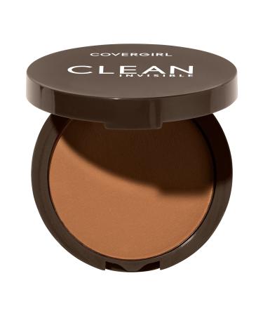 Covergirl Clean Invisible Pressed Powder  Lightweight  Breathable  Vegan Formula  Tawny 165  0.38oz - Buy Online on GoSupps.com