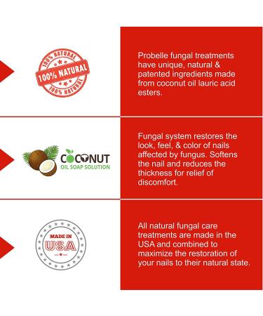 Probelle Natural Fungal Nail Treatment - 0.5 fl oz (15 ml) | Effective Nail Health Solution - Buy Online on GoSupps.com