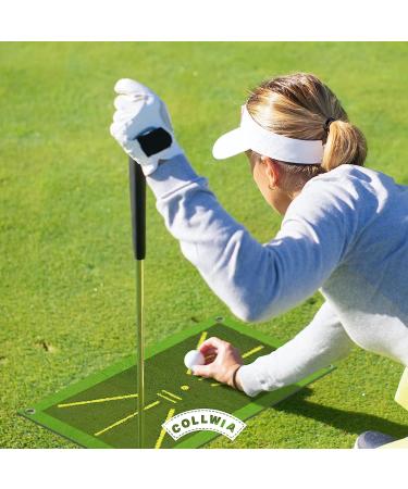 Swing Detection Golf Training Mat | Hitting Analyzer | Indoor/Outdoor Swing Path Analyzer | Best Golf Swing Trainer - Buy Online on GoSupps.com