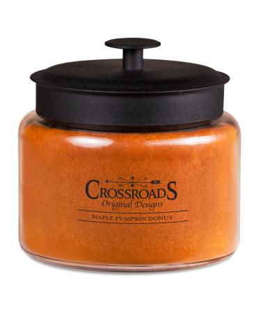 Crossroads Maple Pumpkin Donut Scented 4-Wick Candle 64 oz.
