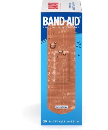 Band-Aid Tough Strips Waterproof Adhesive Bandages - 20 Count (Pack of 2) - Buy Online on GoSupps.com