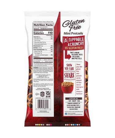 Snyder's of Hanover Gluten Free Mini Pretzels - 8 oz (12 Pack) | Delicious Snack - Buy Online on GoSupps.com