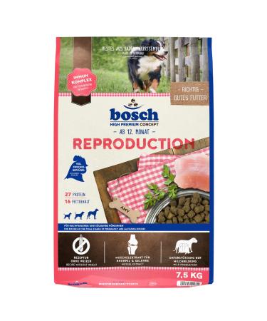 bosch HPC Reproduction - Dry food for pregnant and lactating female dogs - 1 x 7.5 kg