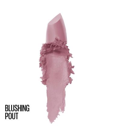 Maybelline Color Sensational Lipstick - Matte Finish, Hydrating Lip Color in Nude, Pink, Red, Plum - Blushing Pout, 0.15 oz (Packaging May Vary) - Buy Online on GoSupps.com
