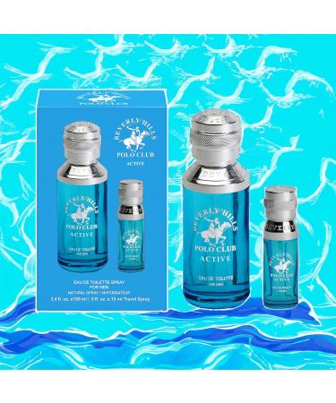 Beverly Hills Polo Club Cologne for Men Bonus Pack Designer Eau De Toilettes 3.4oz + 0.5oz 2 count (Active) - Buy Online on GoSupps.com