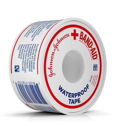 Band-Aid Waterproof Adhesive Medical Tape Roll - 1 Inch by 10 Yards (Pack of 2) - Buy Online on GoSupps.com