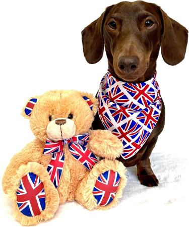 Pet Pooch Boutique Union Jack Bandana for Dog Small/Medium Union Small/Medium - Buy Online on GoSupps.com