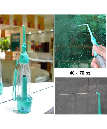 WNL Portable Travel Tooth Cleaner | Battery-Free Interdental Cleaner | Ideal for Orthodontics | 90 ml | Pressure Mouth Cleaning - Buy Online on GoSupps.com