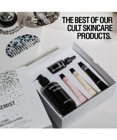Grown Alchemist Skincare Icons Holiday Gift Set Kit Hydra-Restore Lip Balm Gentle Gel Facial Cleanser Hydra-Restore Day Cream Skin Renewal Serum & Skin Defense Primer. Hydrating & Anti-Aging Set - Buy Online on GoSupps.com