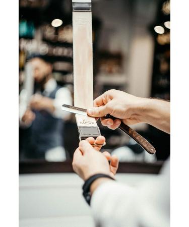 Fitters Real Barber Strop Razor | Genuine Leather Made in Solingen | Ideal Size with Strop Paste - Perfect for Luxe Shaving Experience - Buy Online on GoSupps.com