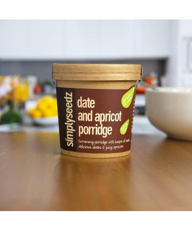 Simplyseedz Dairy Free Instant Porridge Oat Pot - VEGAN 9 x 60g | High Protein & Fibre, Low Sugar Office Snack & Workout Fuel - Buy Online on GoSupps.com