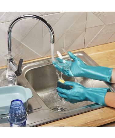 Buy Spontex Wash-Ups Gloves - Anti-Slip Rinsing Gloves for Optimal Dishwasher Control Quick-Drying Size L - 1 Pair - Buy Online on GoSupps.com
