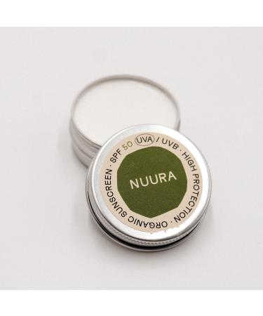 NUURA - Organic Eco-Friendly SPF 50 UVA/UVB Face Sunscreen - Sports Protection and Outdoor Activities - Biodegradable Hypoallergenic Water Resistant - Multicolor - Buy Online on GoSupps.com