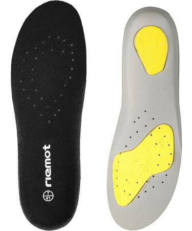 Comfort Insoles for Men | Breathable Sports Shoe Soles | Replacement Insoles Size 43 - Ultimate Comfort & Support - Buy Online on GoSupps.com