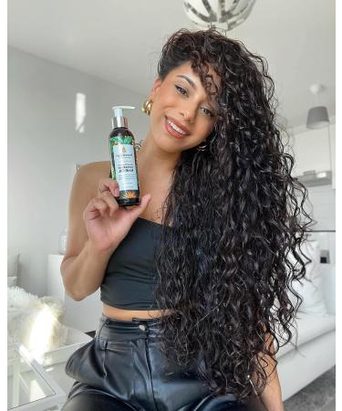 Flora & Curl African Citrus Superfruit Hair Oil 7.05 fl oz for Kinky & Curly Natural Hair - Buy Online on GoSupps.com