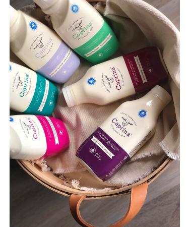 Caprina by Canus Body Wash - Moisturizing Goat Milk & Orchid Oil 16.9 Fl Oz - Gentle Soap with Vitamins A B2 B3 - International Shipping Available - Buy Online on GoSupps.com