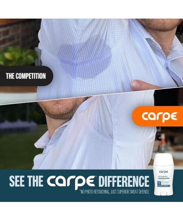 Carpe Underarm Antiperspirant and Deodorant Clinical strength with Mountain Breeze scent Combat excessive sweating Stay fresh and dry Great for hyperhidrosis (Pack of 3) Mountain Breeze 1.69 Fl Oz (Pack of 3) - Buy Online on GoSupps.com