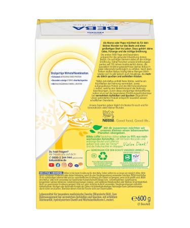 BEBA Nestl AR Anti-Reflux Formula - Infant Milk from Birth 6 Pack (6 x 600g) | International Shipping Available - Buy Online on GoSupps.com