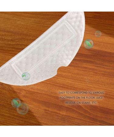yuoseg 60Pcs for Sweeping Robot Accessories T7S / T7S Plus / S7 Disposable Rag Vibrating Mop - Buy Online on GoSupps.com