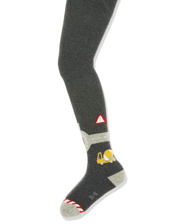 Sterntaler Boy's Strumpfhose Straßenbau Hosiery 68 Anthracite Mel.