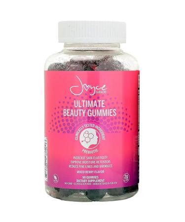 Joyce Giraud Ultimate Beauty Gummies, 30-Day Supply, Supports Skin Hydration & Healthy Skin Tone, 90 Gummies 30-Day Supply (90 Gummies)