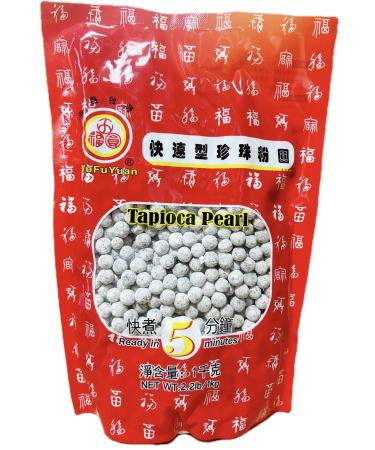 Wu FuYuan Black Tapioca Pearl 1kg Bubble Tea (1kg Black Pearl)