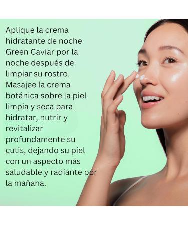 Shop Skin Chemists Green Caviar Night Face Moisturizer | Anti-Aging Cream with Green Caviar Extract & Coconut Oil | Age-Defying Skin Resurfacing - Buy Online on GoSupps.com