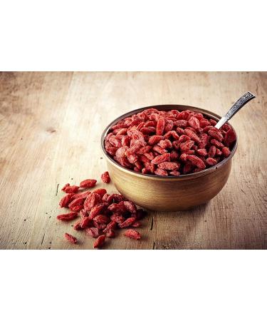 Buy Premium Organic Goji Berries from Tibet - High-Quality Dried Superfood Freshly Packaged Daily 250g Hand Made in Germany - Buy Online on GoSupps.com