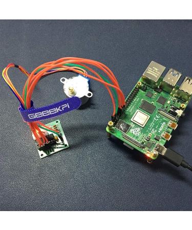 GeeekPi 5 Pack Geared Stepper Motor 28BYJ-48 5V Stepper Motor + Uln2003 Motor Driver Board + Dupont Wire Jumper Wires Ribbon Cables Compatible with Arduino - Buy Online on GoSupps.com