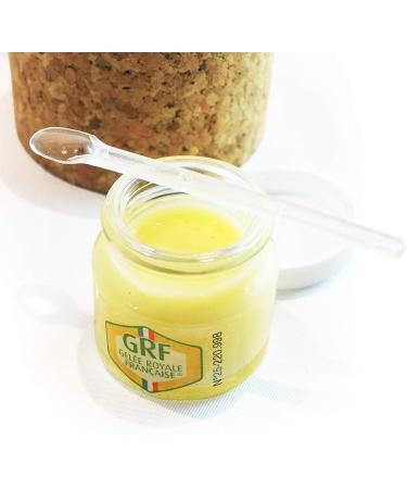 GRF Certified French Royal Jelly Unique Total Quality Label 100% Natural neither transformed nor frozen 2 jars 10g harvestedSummer2020 from M.Outters Beekeeper of Sologne Selection YoD lices  - Buy Online on GoSupps.com