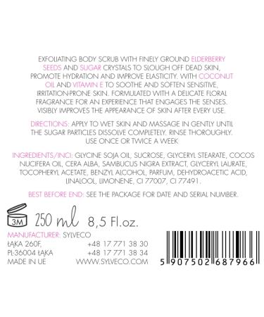 Vianek Smoothing Body Peeling - Natural Vegan Scrub for Back Pimples Impure Skin & Ingrown Hair - 265g - Buy Online on GoSupps.com