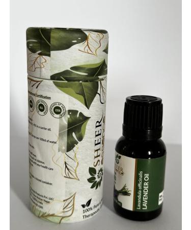 Lavender Essential Oil 15 ML | 100% Pure & Natural Therapeutic Grade Lavandula Officinalis | Uncut & Undiluted Oil for Aromatherapy - Buy Online on GoSupps.com