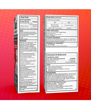 TUKOL Max Action Severe Cough Suppressant & Nasal Decongestant Syrup - 6 Fl Oz - Buy Online on GoSupps.com