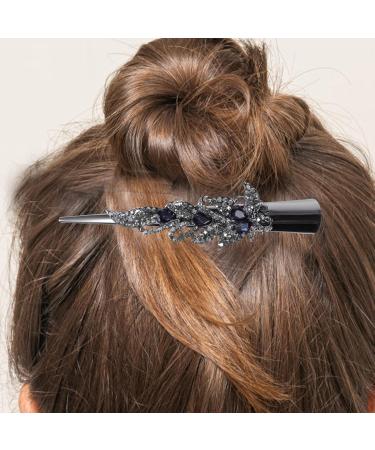 minkissy Rhinestone Barrettes for Women Rhinestone Hair Barrette Hair Barrettes for Women Fine Hair Fancy Barrettes for Women's Hair Crystal Metal Clip Mother - Buy Online on GoSupps.com