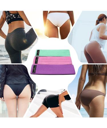 Resistance Bands Set - 3 Resistance Bands for Working Out | Stretch Fitness Bands Non-Slip Resistance Exercise Bands | Exercise Loop Bands Workout Bands Exercise Stretch Bands for Women Men - Buy Online on GoSupps.com