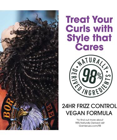 Garnier Fructis Curl Nourish Kit - Shampoo, Conditioner & Styling Treat Smoothie for Frizz-Resistant Curls | 24-Hour Frizz Control, Paraben-Free - Buy Online on GoSupps.com