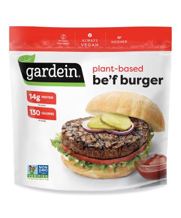 Gardein Ultimate Plant-Based Beefless Burger Frozen Patties, Vegan, Frozen, 12 oz. 4-Count