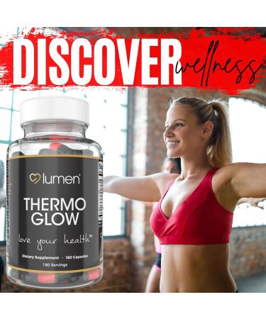 Lumen Naturals ThermoGlow for Women with Raspberry Ketone Blend & Green Tea Extract (180 Count (Pack of 1)) - Buy Online on GoSupps.com