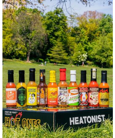 Hot Ones Season 21 Hot Sauces 10-Pack - 5 fl oz Bottles - Buy Online on GoSupps.com