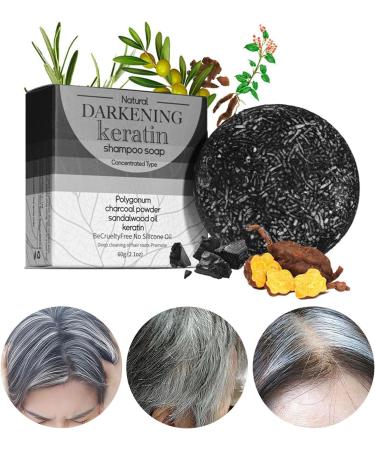  tongfeng Hair Bar Shampoo | Travel Friendly Soap Shampoo for Grey Hair - Teen Hair Care Products Non Irritating Soap for Travel Home Home - Buy Online on GoSupps.com
