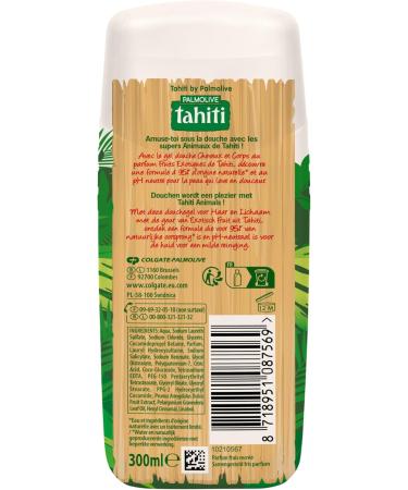 Colgate Palmolive TAHITI Shower gel Tahiti for children exotic fruits hair and body pH neutral do not get in the eyes 300 ml - Buy Online on GoSupps.com