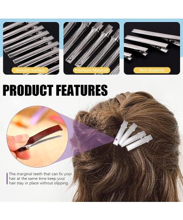 Swpeet 160Pcs Hair Clips for Silicone Resin Molds - 5 Patterns Metal Barrettes for DIY Resin Hair Clips Crafts - Buy Online on GoSupps.com