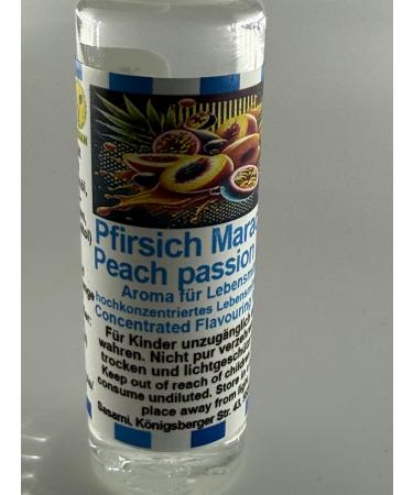 Peach Passionfruit aroma concentrate Vegan Sasami 100ml - Buy Online on GoSupps.com