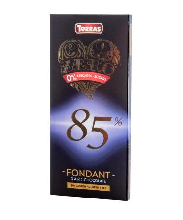 Torras Zero Chocolate 85 Cocoa 100 g 100 g Zero Collection 100 g