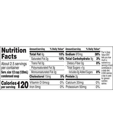 Campbell's Condensed Cream of Chicken Soup 10.5oz Can | Rich & Creamy Flavor - Buy Online on GoSupps.com