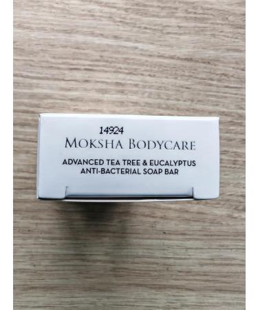 Tea Tree Oil and Eucalyptus Soap Bar - Made In U.K Tea Tree Antifungal Scrub Soap Bar for Acne Spots Blackheads | Paraben and Cruelty FREE - 100g - Buy Online on GoSupps.com