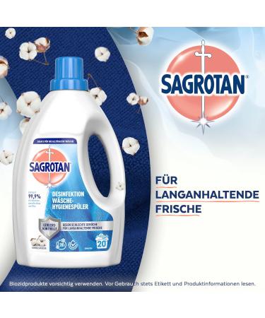 Sagrotan Laundry Hygiene Disinfectant - 4 x 1.5L for Clean & Fresh Laundry | International Shipping Available - Buy Online on GoSupps.com
