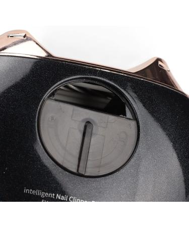 Electric Nail Clipper USB Rechargeable Safe Knife File Manicure Tool Automatic Fingernail Cutter Trimmer Scissors 2 in 1 Design with Clippers for Baby Kids Elderly Caregivers (Black) - Buy Online on GoSupps.com